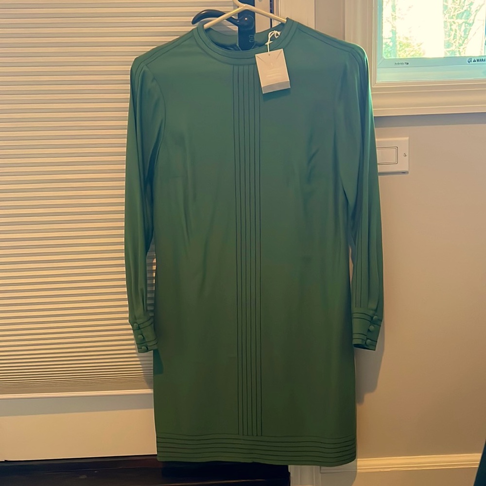 NWT Kelly green Boden Miriam sheath dress 4P